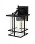 Elegant Lighting Miller 7 inch Outdoor Pendant in Black Model: OD312W12BK