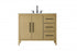 Elegant Lighting Millie 42 inch Single Bathroom Vanity in Grey Model: VF29342GR