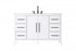 Elegant Lighting Millie 54 inch Single Bathroom Vanity in Grey Model: VF29354GR