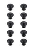 Elegant Lighting Minu 1.3 Inch Diameter in Brushed Gold Mushroom Knob Multipack (Set of 10) Model: KB2006-GD-10PK