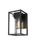 Elegant Lighting Morse 1 Light Wall sconce W10 Inch E10 Inch H16 Inch L1 in Black (1Box) Model: OD366W16BK