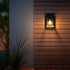 Elegant Lighting Morse 7 inch Outdoor Pendant in Black Model: OD366W9BK