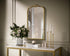 Elegant Lighting Naomi Vintage Resin Mirror 24x42 Inch in Antique Brass Model: MR7F2442AB