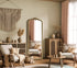 Elegant Lighting Naomi Vintage Resin Mirror 24x60 Inch in Antique Brass Model: MR7F2460AB