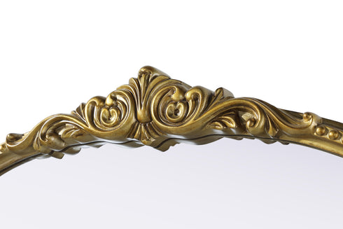 Elegant Lighting Naomi Vintage Resin Mirror 27x36 Inch in Antique Brass Model: MR7F2736AB