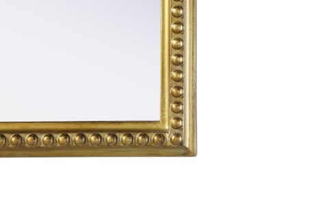 Elegant Lighting Naomi Vintage Resin Mirror 27x36 Inch in Antique Brass Model: MR7F2736AB