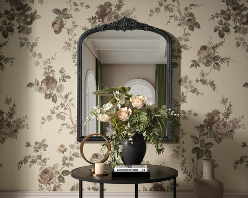 Elegant Lighting Naomi Vintage Resin Mirror 27x36 Inch in Vintage Bronze Model: MR7F2736VB