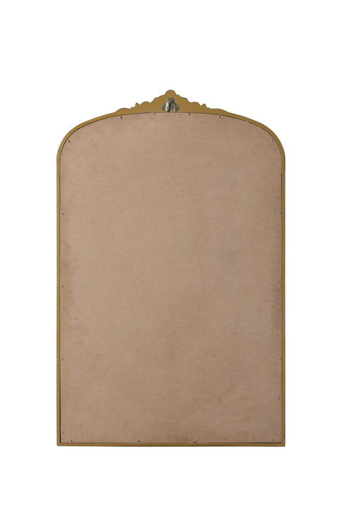 Elegant Lighting Naomi Vintage Resin Mirror 27x42 Inch in Antique Brass Model: MR7F2742AB