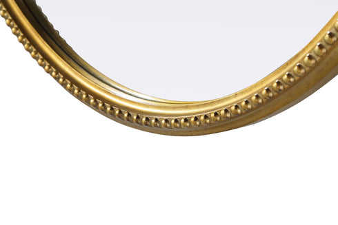 Elegant Lighting Naomi Vintage Resin Mirror 30x32 Inch in Antique Brass Model: MR7G30AB