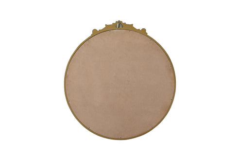 Elegant Lighting Naomi Vintage Resin Mirror 30x32 Inch in Antique Brass Model: MR7G30AB