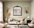 Elegant Lighting Naomi Vintage Resin Mirror 30x36 Inch in Vintage Bronze Model: MR7F3036VB