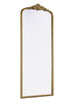 Elegant Lighting Naomi Vintage Resin Mirror 30x72 Inch in Antique Brass Model: MR7F3072AB