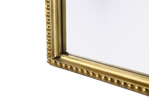 Elegant Lighting Naomi Vintage Resin Mirror 33x30 Inch in Antique Brass Model: MR7F3330AB