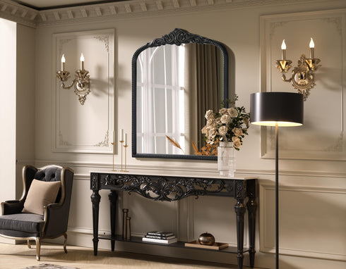 Elegant Lighting Naomi Vintage Resin Mirror 36x42 Inch in Vintage Bronze Model: MR7F3642VB