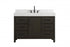 Elegant Lighting Nathan Vanity Cabinet 1DR 6DW 48 Inch W x 22 Inch D x 34 Inch H in Chestnut Brown Model: VF60648MCB