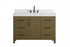 Elegant Lighting Nathan Vanity Cabinet 1DR 6DW 48 Inch W x 22 Inch D x 34 Inch H in Chestnut Brown Model: VF60648MCB