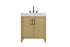 Elegant Lighting Nathan Vanity Cabinet 2DR 30 Inch W x 22 Inch D x 34 Inch H in Chestnut Brown Model: VF60630MCB