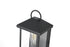Elegant Lighting Neil 1 Light Wall Sconce W6.3 Inch E6.0 Inch H12.3 Inch in Black Model: OD411W12BK