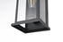 Elegant Lighting Neil 1 Light Wall Sconce W6.7 Inch E6.2 Inch H14.2 Inch in Black Model: OD411W14BK