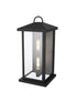 Elegant Lighting Neil 2 Light Wall Sconce W10.0 Inch E10.3 Inch H20.8 Inch in Black Model: OD411W21BK
