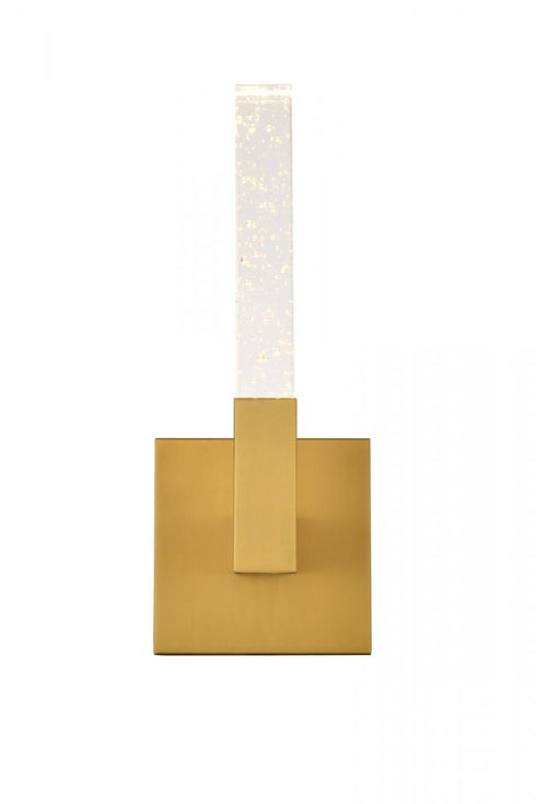 Elegant Lighting Noemi 6 Inch Adjustable LED Wall Sconce in Black Model: 1030W6BK