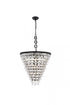 Elegant Lighting Nordic 7 Light Chandelier Model: 1219D24BR/RC