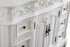 Elegant Lighting Oakland 42 Inch Single Bathroom Vanity in Antique White with Ivory White Engineered Marble Model: VF38842AW-VW