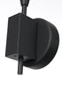 Elegant Lighting Odin 1 Light Wall Sconce W4.7 Inch E3.5 Inch H28.0 Inch in Black Model: OD401W28BK