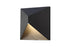 Elegant Lighting Olympos LED Outdoor Wall lamp L:W:8 H:8 9.5 Watt 600 Lumen 3000K black Finish Acrylic Lens Model: LDOD1101