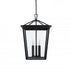 Elegant Lighting Oxford 7 inch Outdoor Pendant in Black Model: OD334H22BK