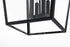 Elegant Lighting Oxford 7 inch Outdoor Pendant in Black Model: OD334H27BK