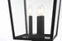 Elegant Lighting Oxford 7 inch Outdoor Pendant in Black Model: OD334P28BK