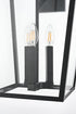 Elegant Lighting Oxford 7 inch Outdoor Pendant in Black Model: OD334W23BK