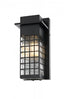 Elegant Lighting Palmer 7 inch Outdoor Pendant in Black Model: OD360W12BK