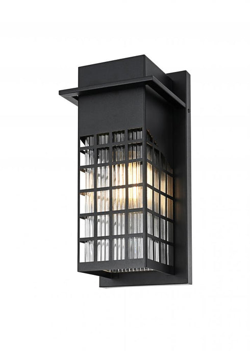 Elegant Lighting Palmer 7 inch Outdoor Pendant in Black Model: OD360W15BK