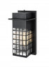 Elegant Lighting Palmer 7 inch Outdoor Pendant in Black Model: OD360W15BK