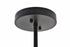 Elegant Lighting Paragon 6 light Matte Black and Brass Pendant in Matte Black and Brass and Clear Finish Model: LD5053D32BRB