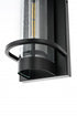 Elegant Lighting Parrish 7 inch Outdoor Pendant in Black Model: OD368W13BK