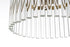 Elegant Lighting Paulina 3 Light Pendant D16 Inch x H16 Inch L3 in Satin Gold Model: LD925D16SG