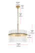 Elegant Lighting Paulina 4 Light Pendant D20 Inch x H20 Inch L4 in Satin Gold Model: LD925D20SG