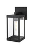 Elegant Lighting Peter 1 Light Wall Sconce W5.9 Inch E8.5 Inch H14.1 Inch in Black Model: OD413W14BK