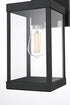 Elegant Lighting Peter 1 Light Wall Sconce W5.9 Inch E8.5 Inch H14.1 Inch in Black Model: OD413W14BK