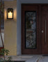 Elegant Lighting Peter 1 Light Wall Sconce W7.4 Inch E9.4 Inch H17.9 Inch in Black Model: OD413W18BK