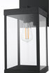 Elegant Lighting Peter 1 Light Wall Sconce W7.4 Inch E9.4 Inch H17.9 Inch in Black Model: OD413W18BK