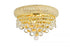 Elegant Lighting Primo 2 light in Chrome Wall Sconce Clear Royal Cut Crystal Model: V1800W12C/RC