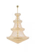 Elegant Lighting Primo 66 light in Chrome Chandelier Clear Royal Cut Crystal Model: V1800G72C/RC