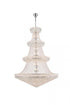 Elegant Lighting Primo 66 light in Chrome Chandelier Clear Royal Cut Crystal Model: V1800G72C/RC