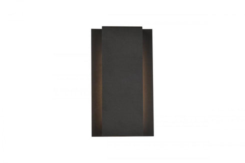 Elegant Lighting Raine Integrated LED wall sconce in black Model: LDOD4033BK