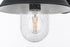 Elegant Lighting Rayan 1 Light Wall Sconce W10.2 Inch E14.8 Inch H12.7 Inch in Black Model: OD415W15BK