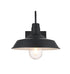 Elegant Lighting Rayan 1 Light Wall Sconce with Outlet W14.0 Inch E22.9 Inch H15.2 Inch in Black Model: OD415W23BK